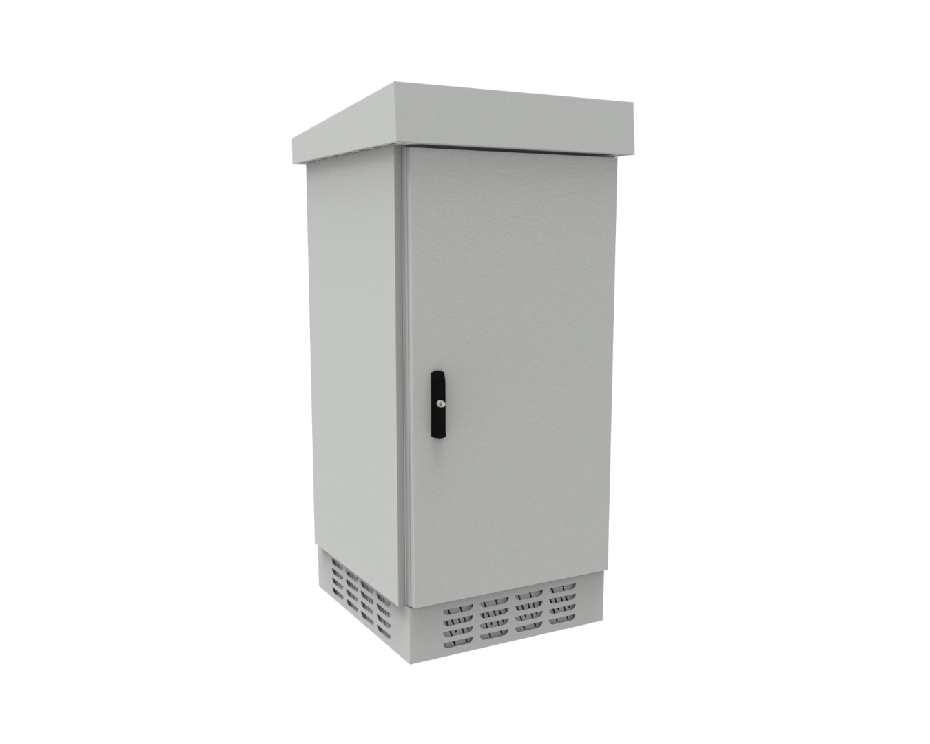 Outdoor cabinets - free-standing: SZWD-690/1430/720-P-19"-24U-S-R7035